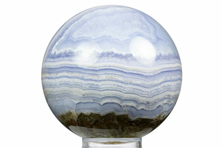 Amazing, Polished Blue Lace Agate Sphere - Namibia #308207